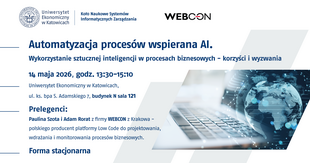 plakat promujący wydarzenie