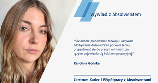 Karolina Gońska- absolwentka kierunku International Business Karolina Gońska- absolwentka kierunku International Business