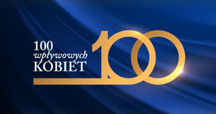 grafika promująca listę 100 Wpływowych Kobiet Województwa Śląskiego wg "Dziennika Zachodniego"