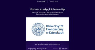 grafika przedstawiająca UE Katowice jako partnera